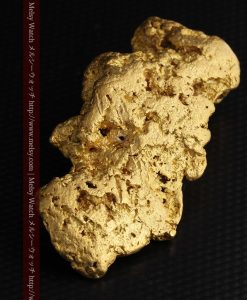 97.3gと超大型の色と形の美しい自然金-g0239-12