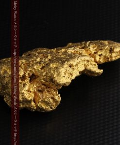 97.3gと超大型の色と形の美しい自然金-g0239-14