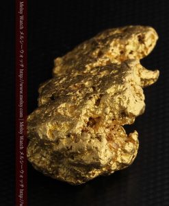 97.3gと超大型の色と形の美しい自然金-g0239-15