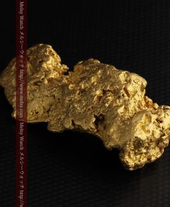 97.3gと超大型の色と形の美しい自然金-g0239-16