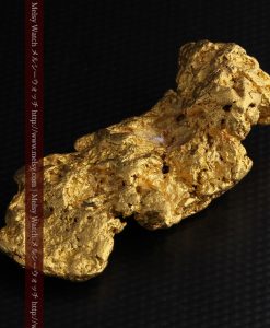 97.3gと超大型の色と形の美しい自然金-g0239-17
