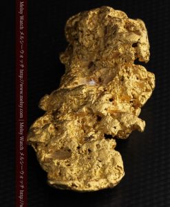 97.3gと超大型の色と形の美しい自然金-g0239-18