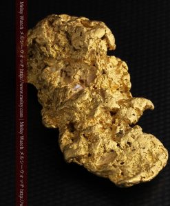 97.3gと超大型の色と形の美しい自然金-g0239-19