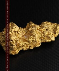 97.3gと超大型の色と形の美しい自然金-g0239-21
