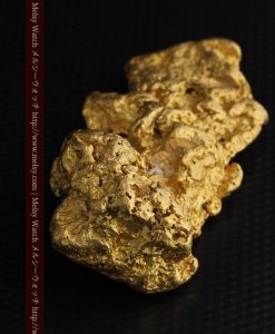 97.3gと超大型の色と形の美しい自然金-g0239-22