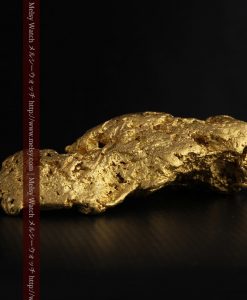 97.3gと超大型の色と形の美しい自然金-g0239-29