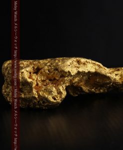 97.3gと超大型の色と形の美しい自然金-g0239-30