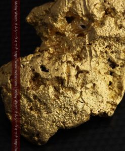 97.3gと超大型の色と形の美しい自然金-g0239-31