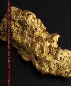 97.3gと超大型の色と形の美しい自然金-g0239-7