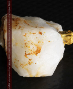 7.22gの石英に鎮座しているご神体のような自然金-G0241-6