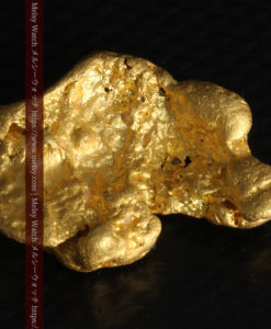 9.89gの自然金らしい丸みと厚みのある自然金-G0243-9