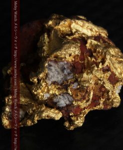 7.12gの鮮やかな色の違いを楽しめる自然金-g0245-7