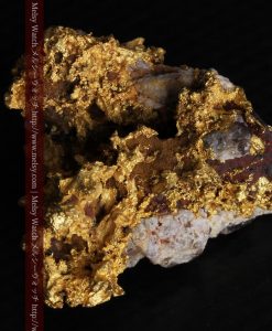 19.66gの石の入り方が綺麗な大きなサイズの自然金-g0246-8