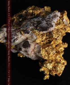 19.66gの石の入り方が綺麗な大きなサイズの自然金-g0246-9