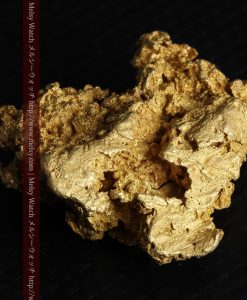 16.45gの自立する狛犬のような姿の自然金-g249-10