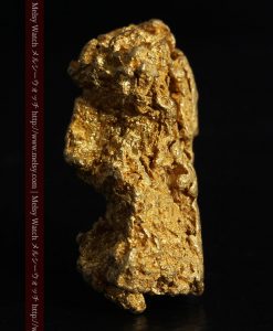 16.45gの自立する狛犬のような姿の自然金-g249-3