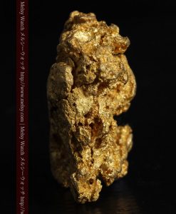 16.45gの自立する狛犬のような姿の自然金-g249-4