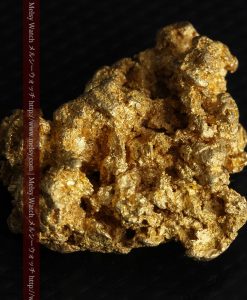 16.45gの自立する狛犬のような姿の自然金-g249-5