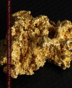 16.45gの自立する狛犬のような姿の自然金-g249-7