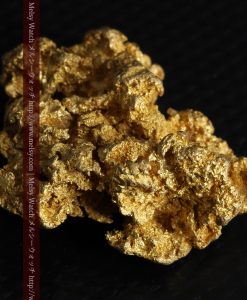 16.45gの自立する狛犬のような姿の自然金-g249-8