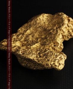300g超えの博物館級の超大型自然金-g0250-14