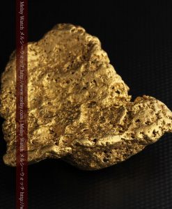 300g超えの博物館級の超大型自然金-g0250-16