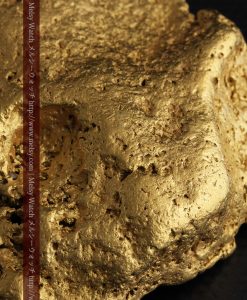 300g超えの博物館級の超大型自然金-g0250-34