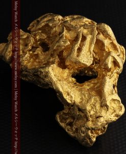 231gの天然のジュエリーのように光り輝く超大型自然金-g0251-16