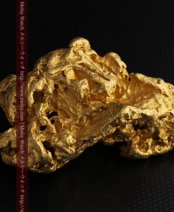 231gの天然のジュエリーのように光り輝く超大型自然金-g0251-18