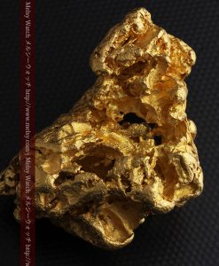 231gの天然のジュエリーのように光り輝く超大型自然金-g0251-27