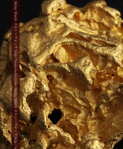 231gの天然のジュエリーのように光り輝く超大型自然金-g0251-32