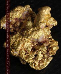 7.45gの自立して飾れる雰囲気の良い自然金-g0252-6