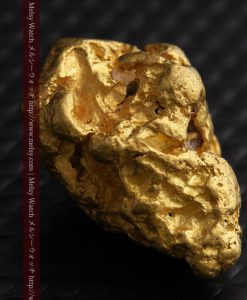 6.27gの少し大きめの存在感ある自然金-g0258-6