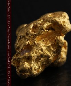 6.27gの少し大きめの存在感ある自然金-g0258-8