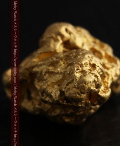 6.27gの少し大きめの存在感ある自然金-g0258-9