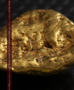 6.04gの丸みのある大きめの自然金-g0262-10