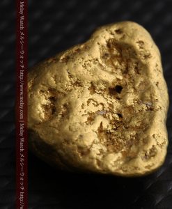 6.04gの丸みのある大きめの自然金-g0262-6