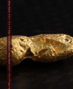 1.48gの豆のような形をした小さな自然金-g0263-8