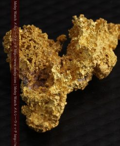 3.4gの非常に繊細な粒子の集まりのような自然金-g0268-12