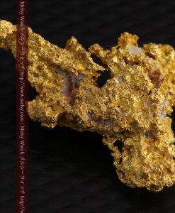 3.4gの非常に繊細な粒子の集まりのような自然金-g0268-15