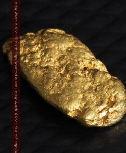 1.15gのスイカの種のような形の平らな自然金-g0272-6