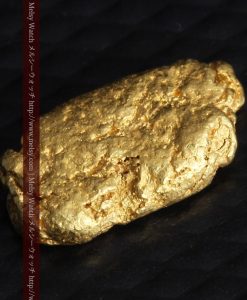 1.15gのスイカの種のような形の平らな自然金-g0272-7