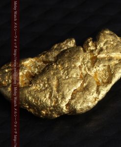 1.34gの物語りのお月さまのような平らな自然金-G0273-10