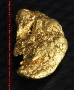 1.34gの物語りのお月さまのような平らな自然金-G0273-6