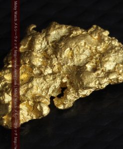 1.54gの半円状の平らな自然金-g0276-10