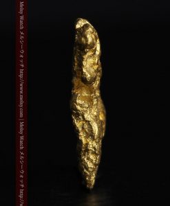 1.54gの半円状の平らな自然金-g0276-3