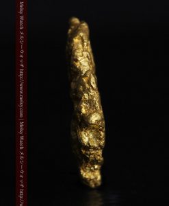 1.54gの半円状の平らな自然金-g0276-4