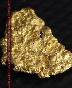 1.54gの半円状の平らな自然金-g0276-6