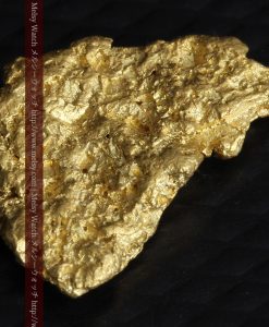 1.54gの半円状の平らな自然金-g0276-7