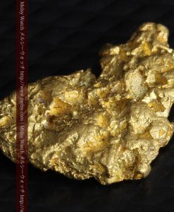 1.54gの半円状の平らな自然金-g0276-8